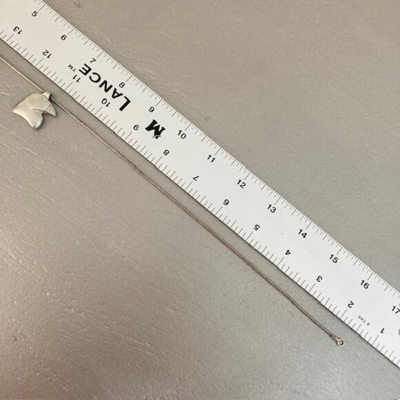 ONE OF A KIND Barry Kieselstein Cord Vintage Sterling Silver 925 Bird Necklace - Picture 11 of 11